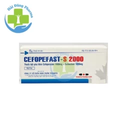 Cefopefast-s 2000 Hộp 10 lọ